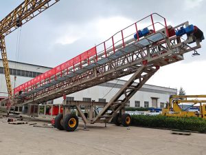 Tyre-Mounted Mobile Ship Loader (Stacker)